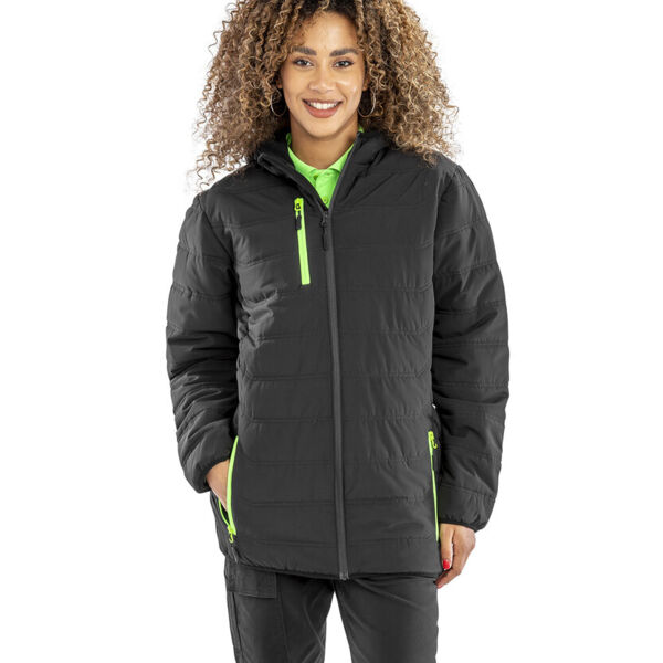 Recycled compass padded winter jacket Thumbnail