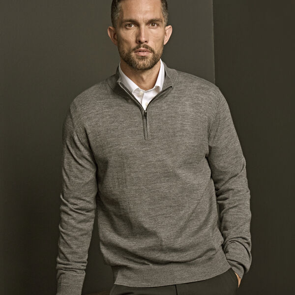 Tee Jays Half Zip Sweater Thumbnail