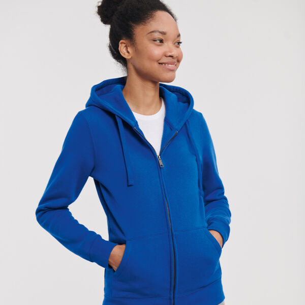 Russell Ladies Authentic Zip Hooded Sweatshirt Thumbnail