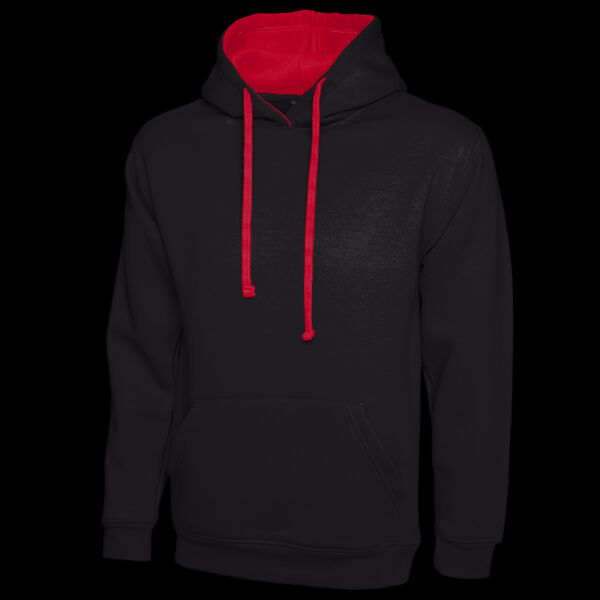 Contrast Hooded Sweatshirt Thumbnail