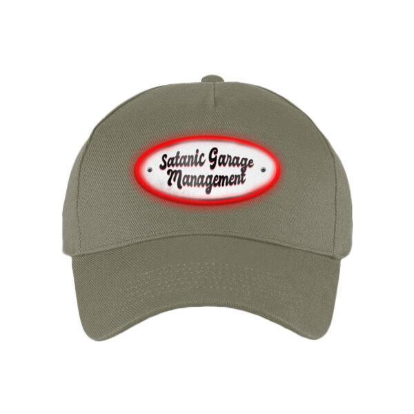 Satanic Garage Baseball Hat Thumbnail